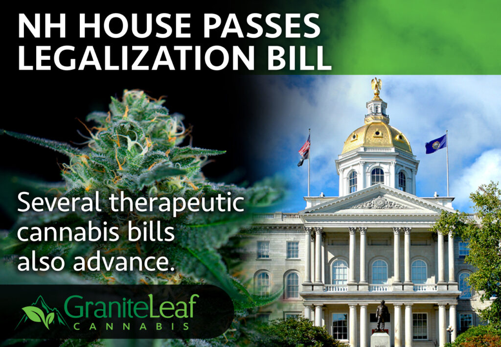 Several cannabis bills advance in N.H. House
