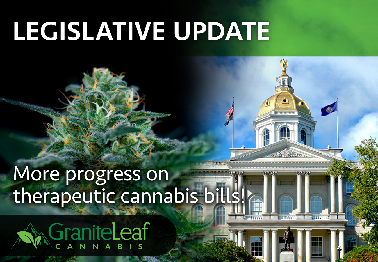 More progress on therapeutic cannabis bills!
