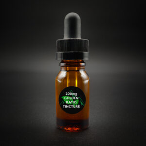 new 8ml tincture bottle from GraniteLeaf Cannabis