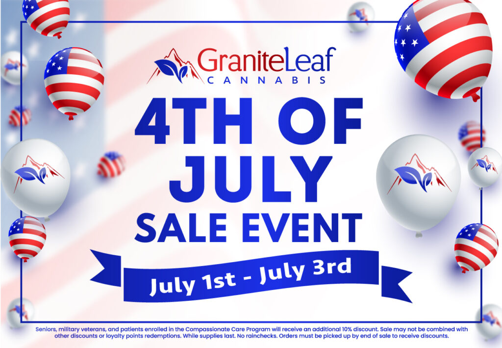 4th of July Sale Event 7/1-7/3
