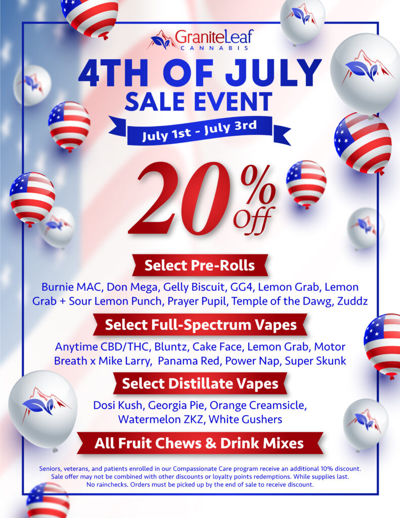 4th of July Sale Flyer