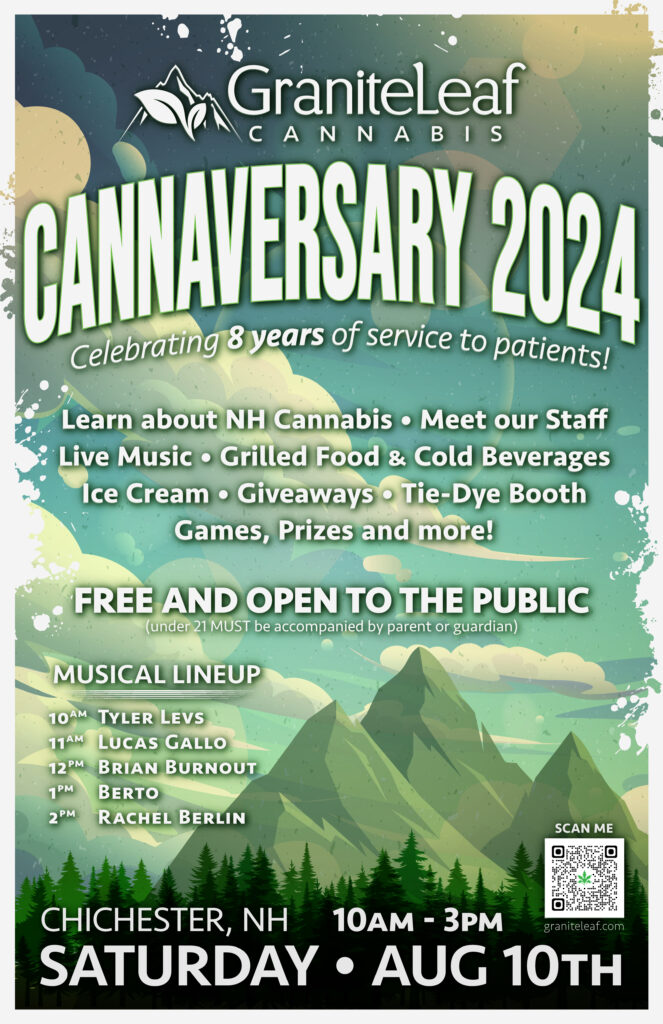 cannaversary event poster