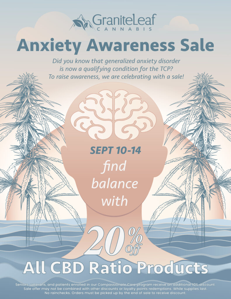 Anxiety Awareness Sale Flyer