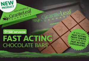 Fast Acting Chocolate Bars GraniteLeaf Cannabis New Hampshire