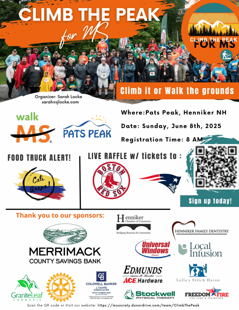 Climb the Peak for MS flyer
