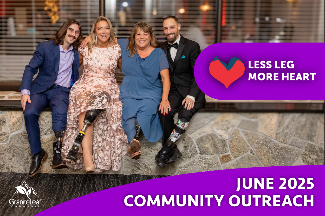 Less Leg, More Heart June Community Outreach