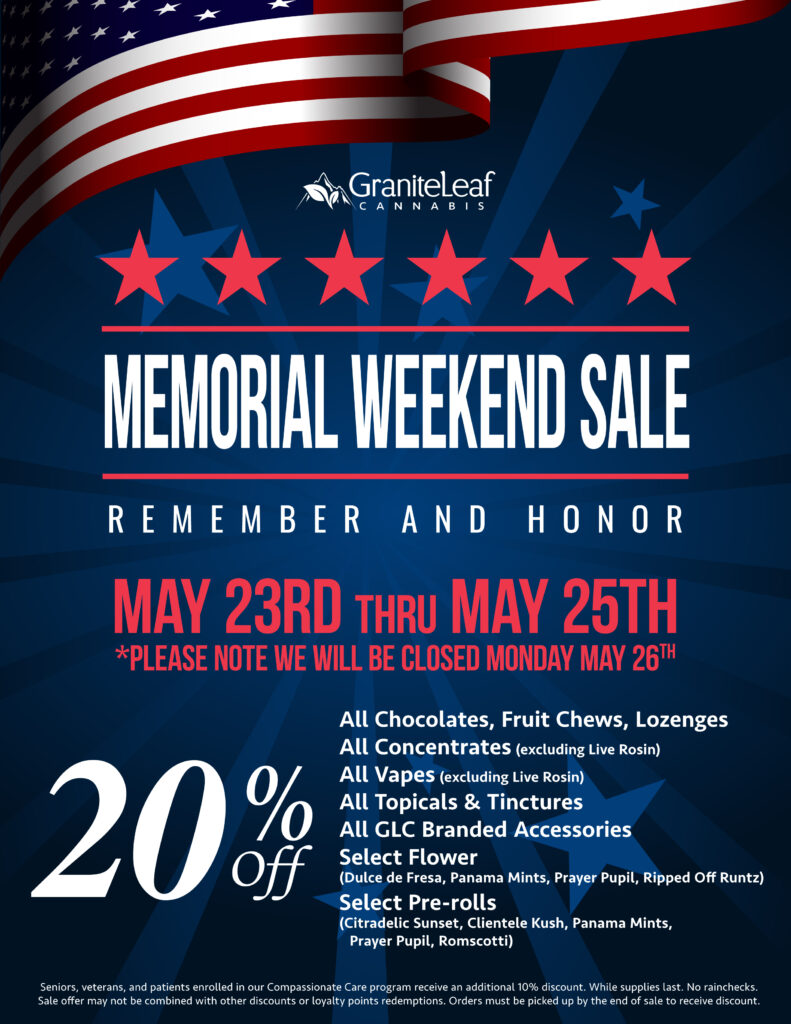 Memorial Weekend Sale