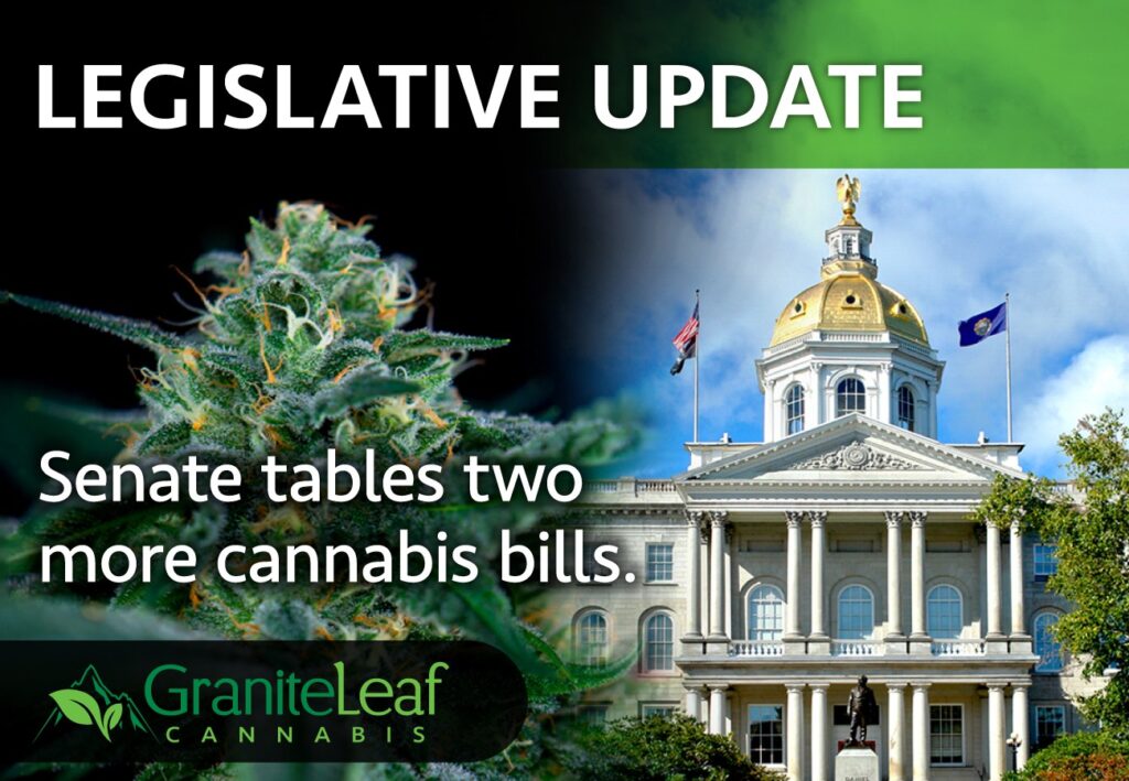 Senate tables two medical cannabis bills