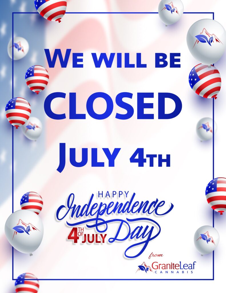 Closed Friday, July 4