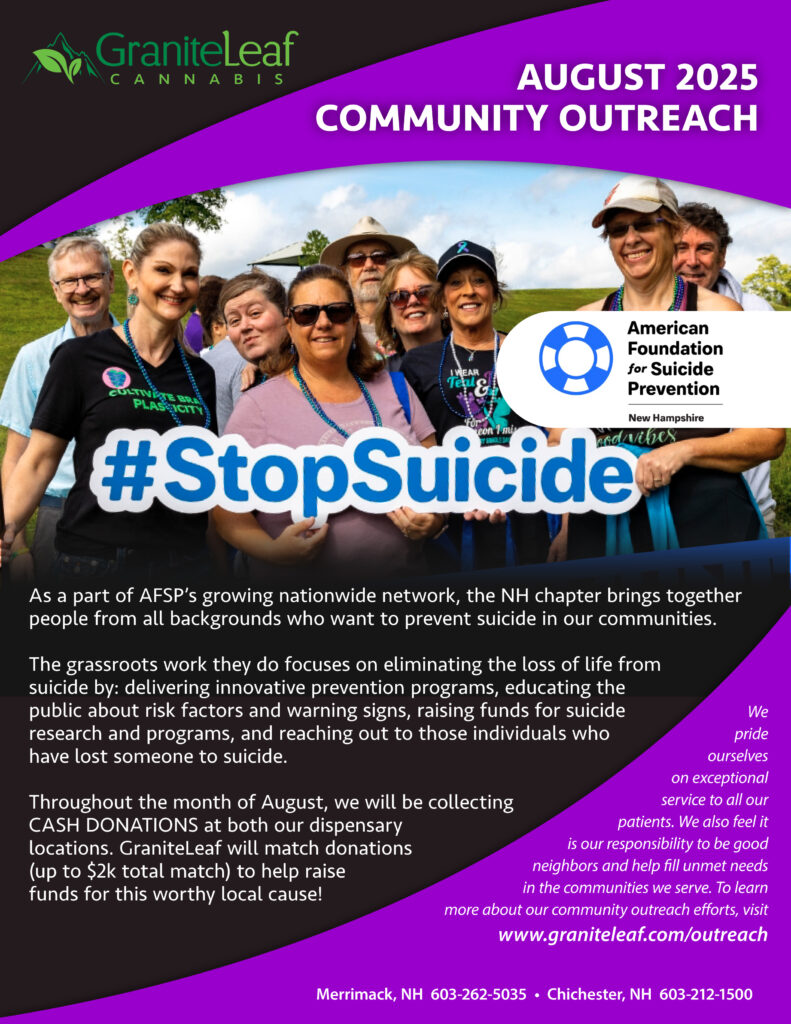 AFSP Community Outreach flyer