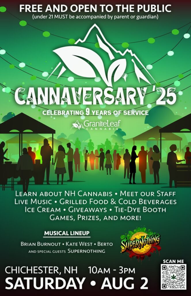 Cannaversary 2025 poster