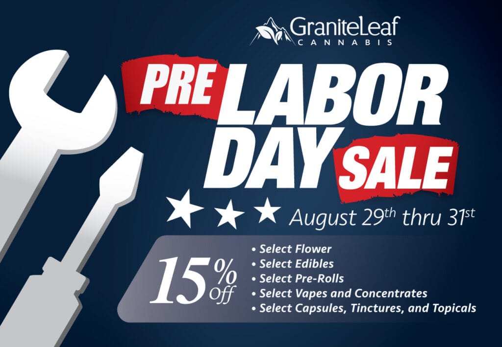 Labor Day Weekend Sale 8/29-8/31