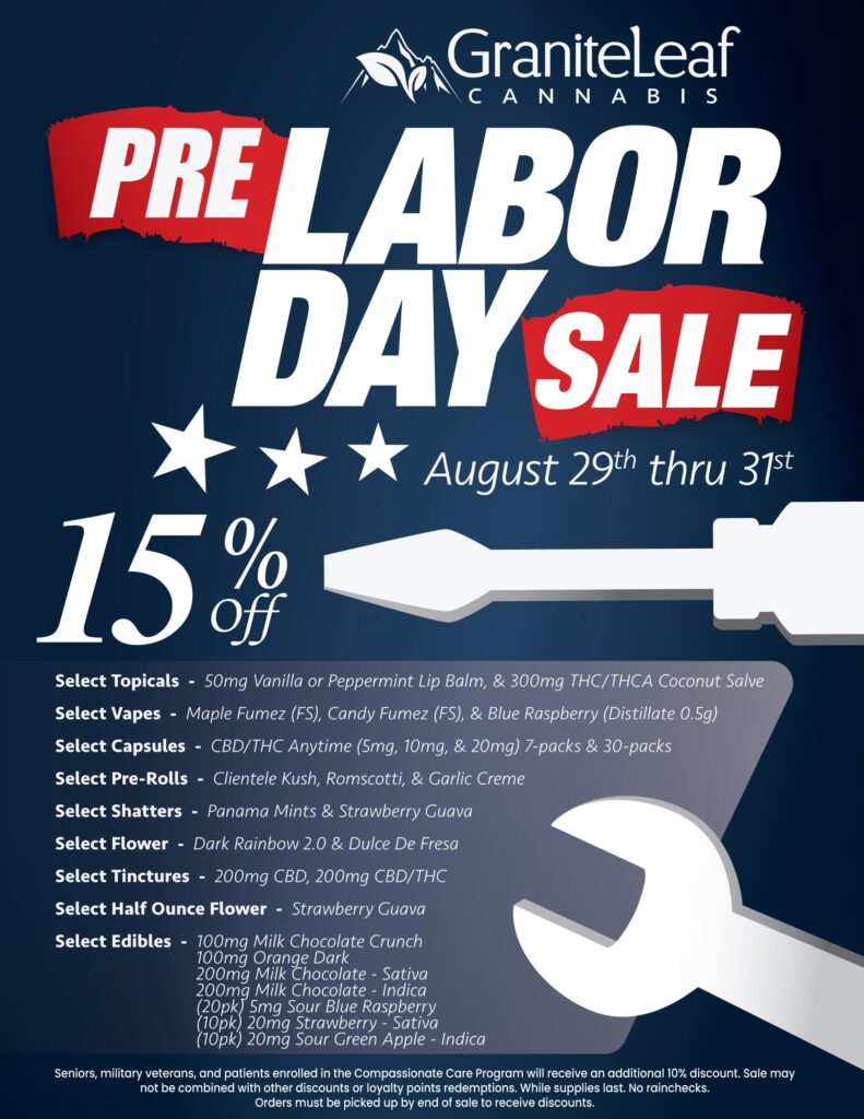 Labor Day Sale Details
