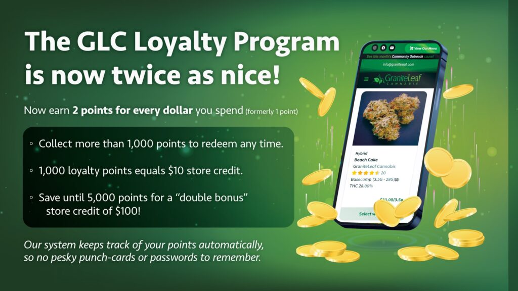 Our Loyalty Program is now twice as nice