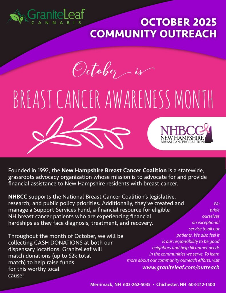 October Community Outreach NH Breast Cancer Coalition