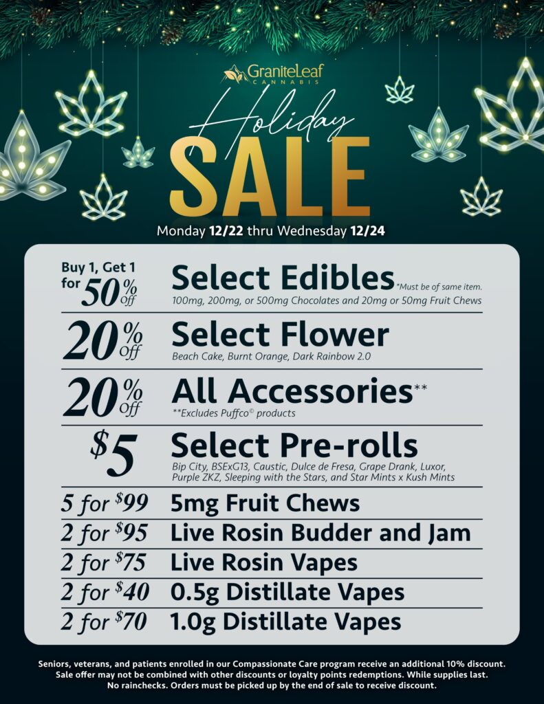Holiday Sale flyer