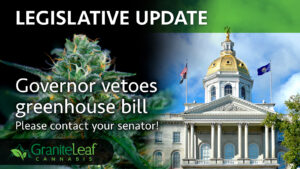 Governor vetoes greenhouse bill