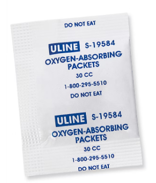 Oxygen-Absorbing Packets (do not eat)
